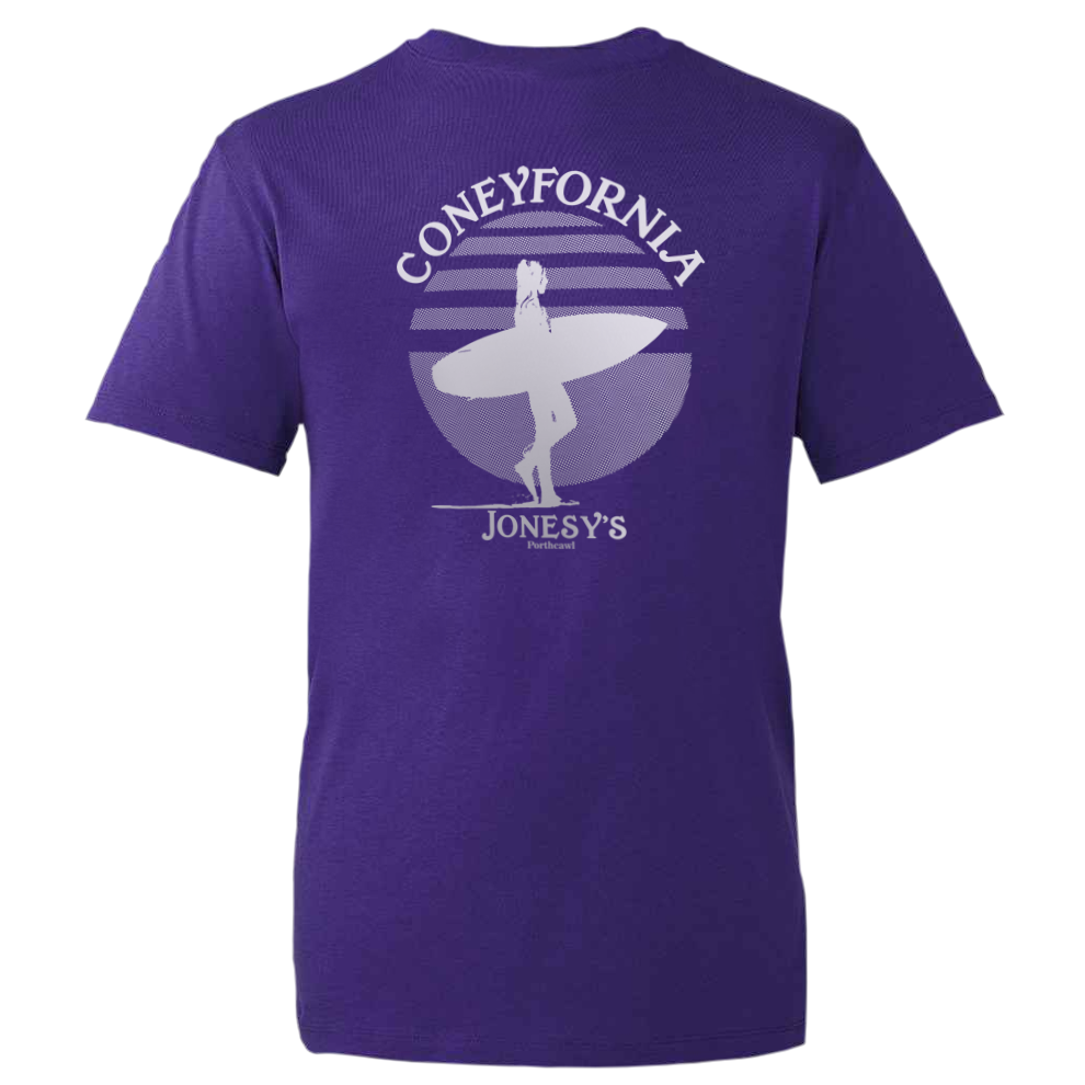 Organic Lavender Coneyfornia Purple T-Shirt